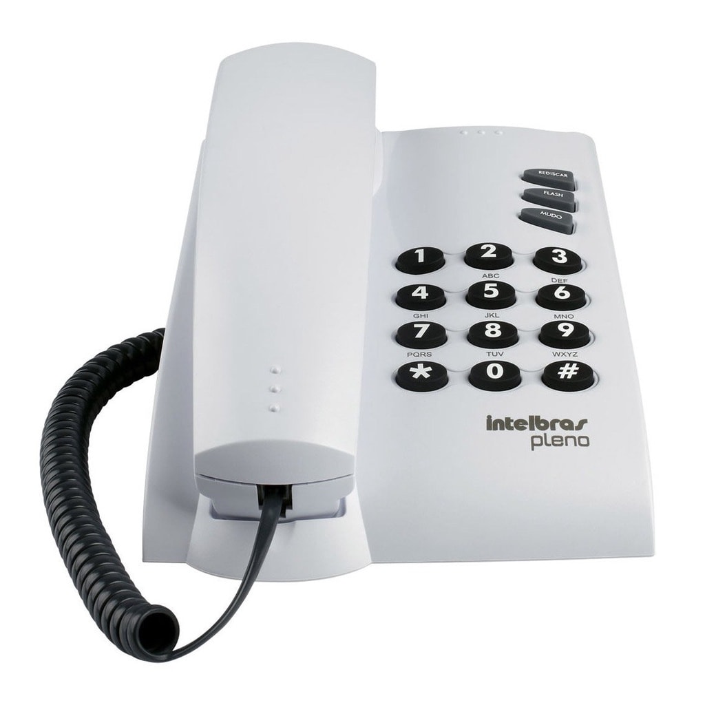 Imagem do Telefone Pleno Cinza Intelbras