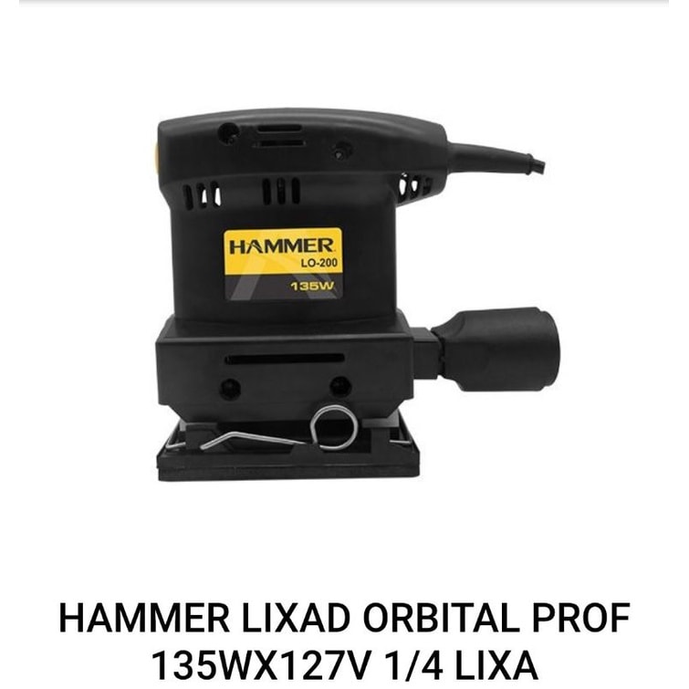 Imagem do Lixadeira Orbital 135w Hammer 110 Volts