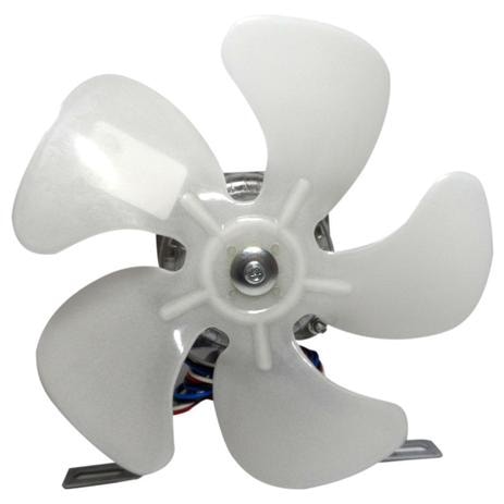 Imagem do Micro Motor Ventilador Exaustor Eos Com Helice Em Plastico E Suporte Bivolt