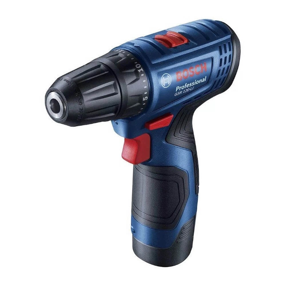 Imagem do Parafusadeira Furadeira Bateria Gsr 120 Li Bivolt 0601 9f7 0e0 000 Bosch