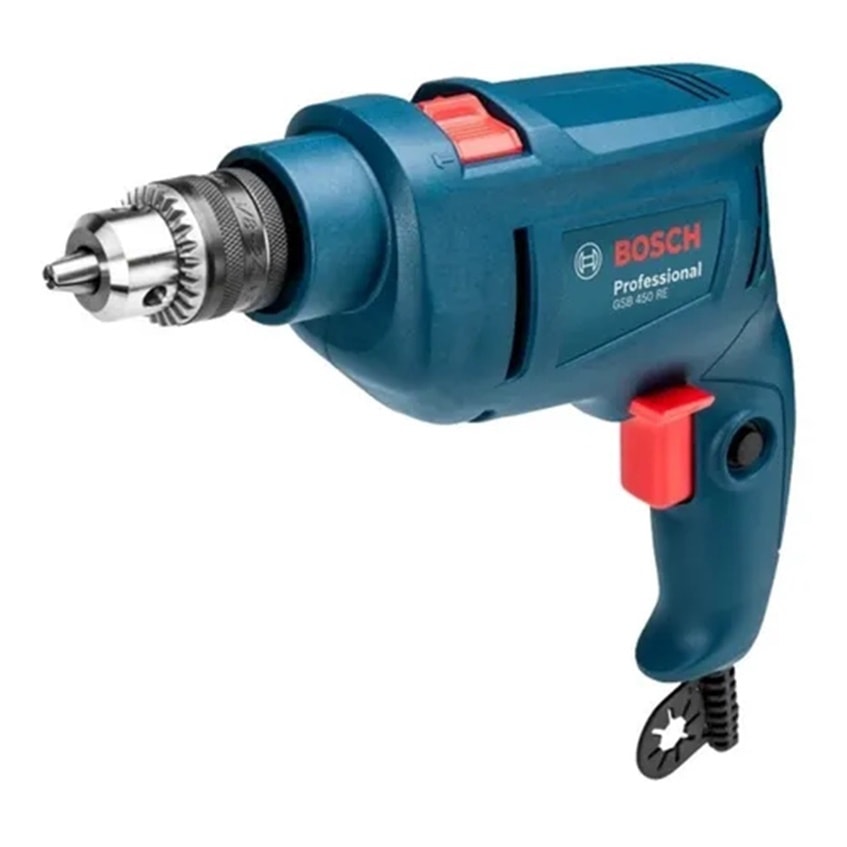 Imagem do Furadeira De Impacto Bosch Gsb 450 Re 450w Robusta