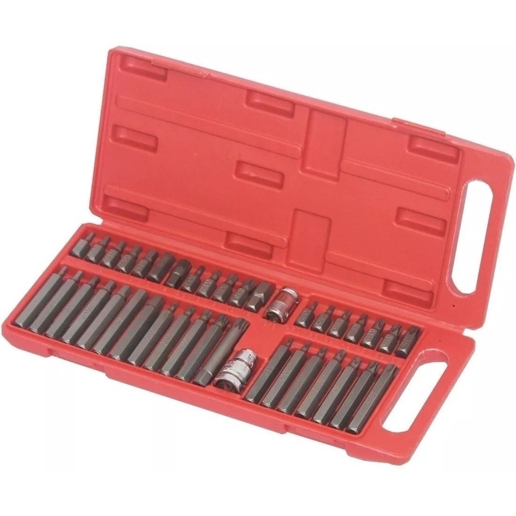 Imagem do Jogo Bits Allen Torx Multidentado Com 40 Pcs Cromo Vanadio