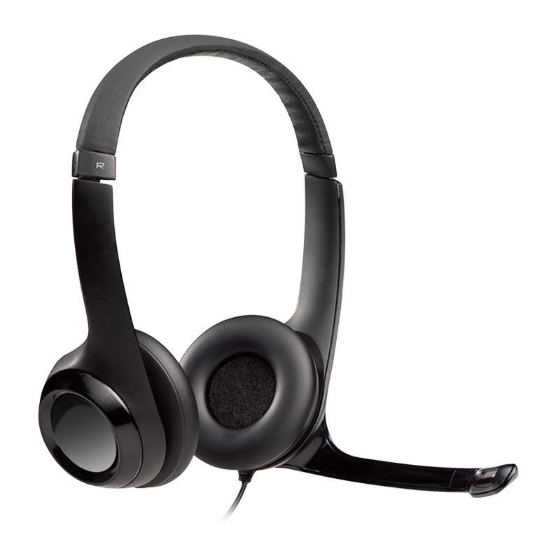 Imagem do Headset Logitech H390 Usb Preto 981 000014