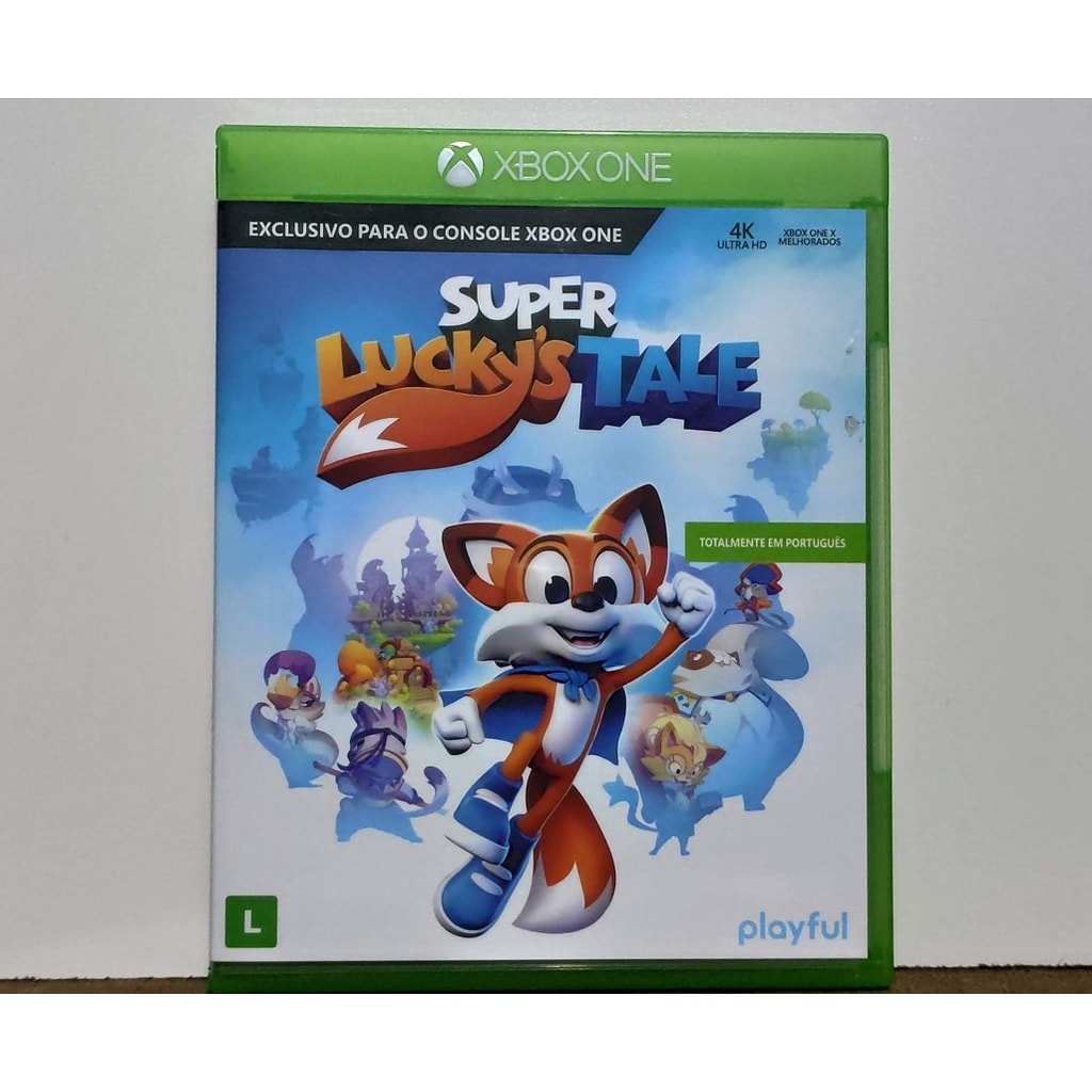 Imagem do Jogo Super Lucky S Tale Xbox One Midia Fisica Jogo Original Microsoft