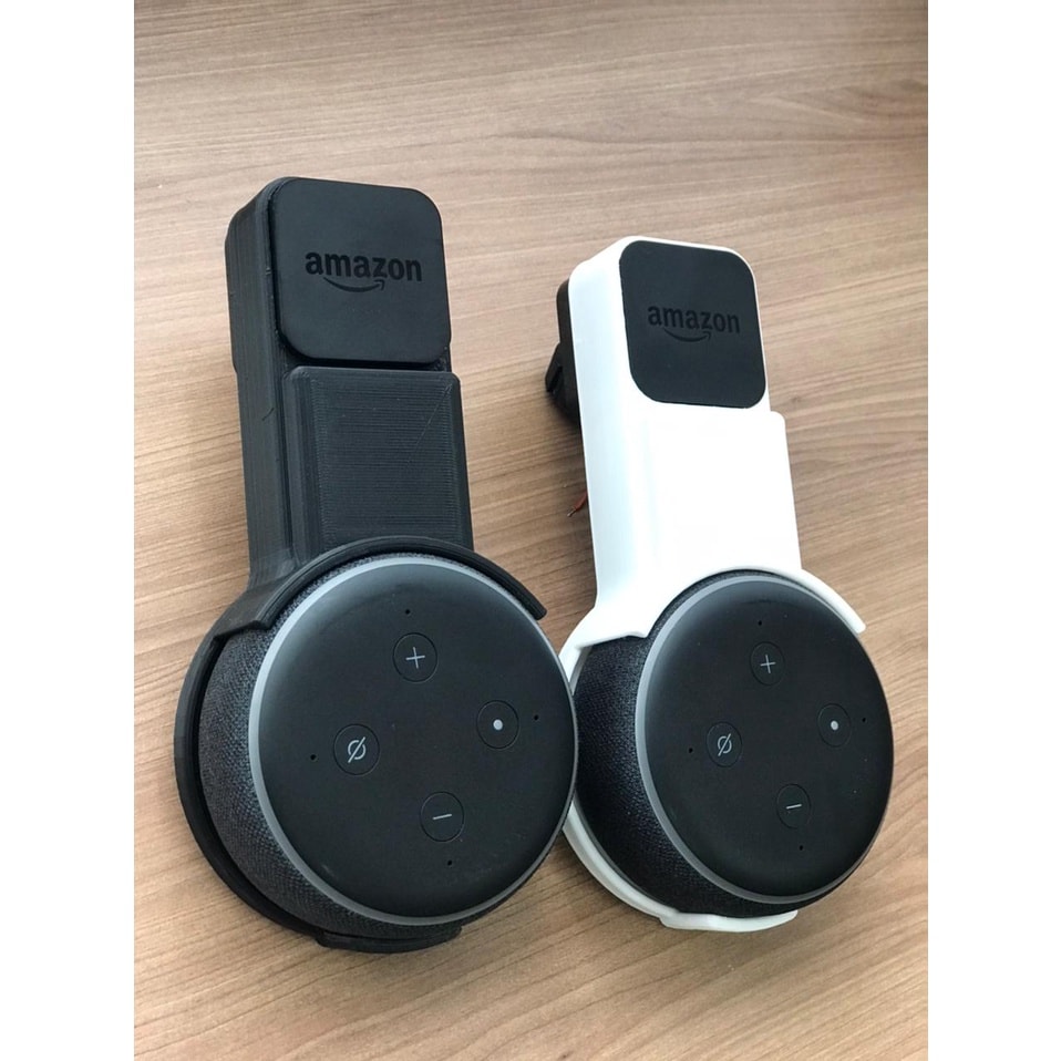 Imagem do Suporte De Tomada Para Alexa Echo Dot 3 Em 3d