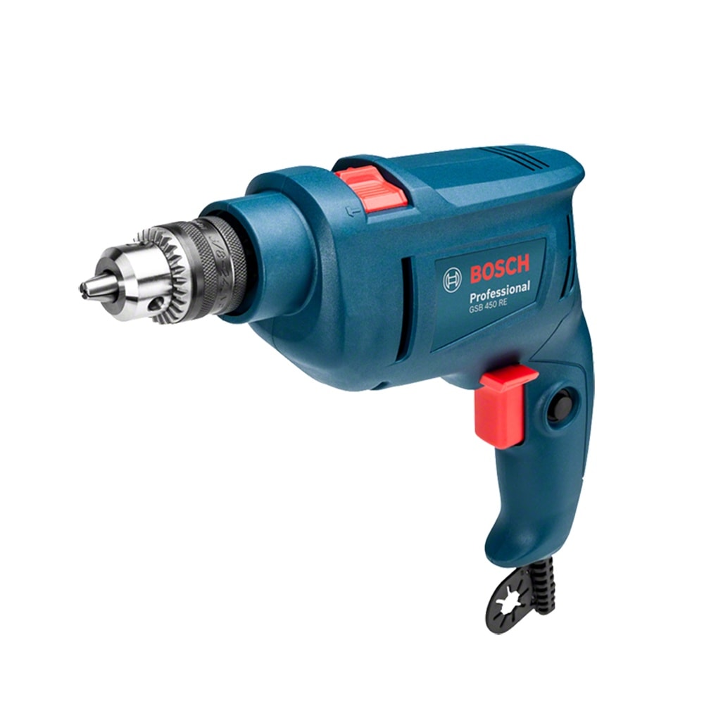 Imagem do Furadeira De Impacto Gsb 450 Re Bosch 450w 3 8 Reversivel