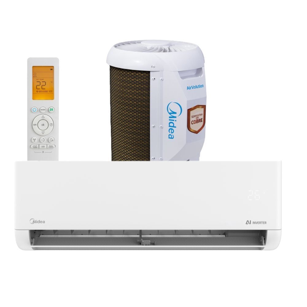 Imagem do Ar Condicionado Split Inverter Midea Ai Airvolution 18000 Btus Frio 220v 38tavca18m5