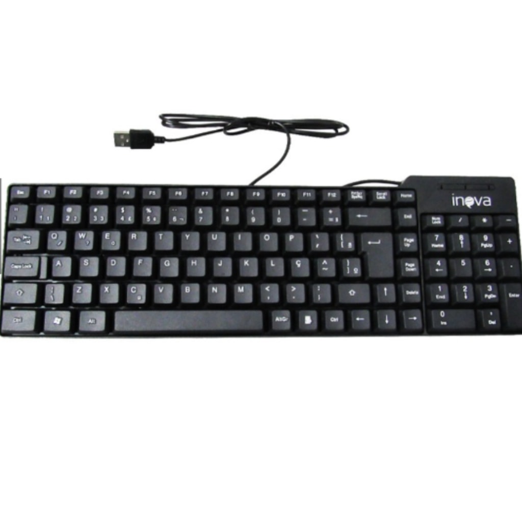 Imagem do Teclado Usb Com Fio Abnt2 Key 8383 Inova