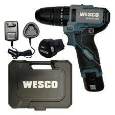 Imagem do Furadeira E Parafusadeira De Impacto A Bateria 12v Brushless Ws2558k2 Wesco
