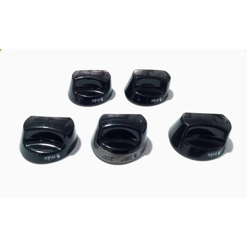 Imagem do Kit Botoes Fogao Esmaltec Agata Glass Botao Forno