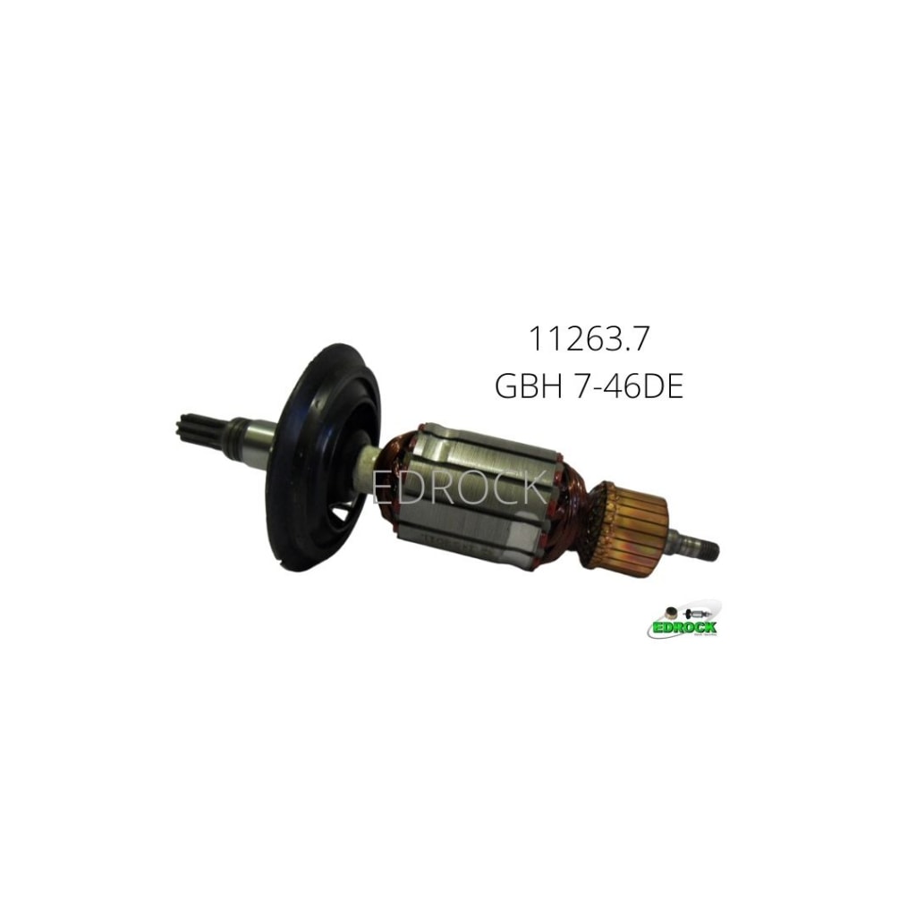 Imagem do Induzido Para Martelete Bosch Gbh 7 46 De 11263 7 220 Volts