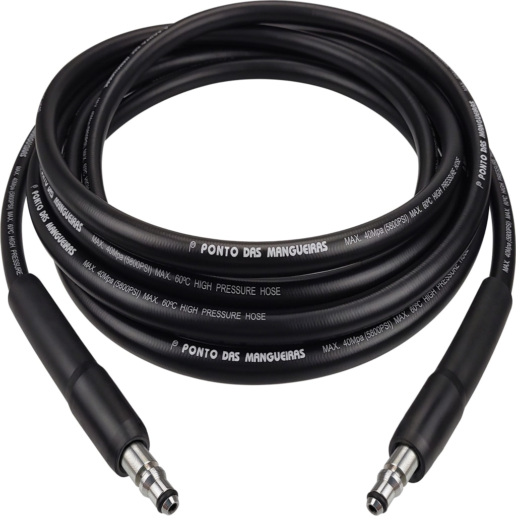 Imagem do Mangueira Nylon Compativel Lavadora De Alta Pressao Wap Combate Turbo 2600