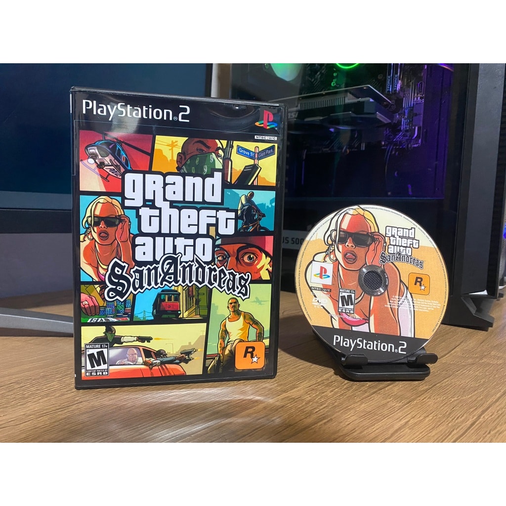 Imagem do Grand Theft Auto San Andreas Para Ps2