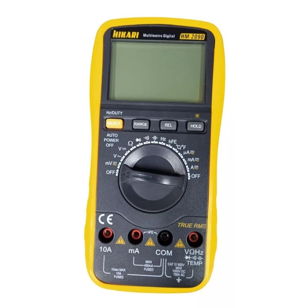 Imagem do Multimetro Digital Portatil Hikari Profissional Hm 2090
