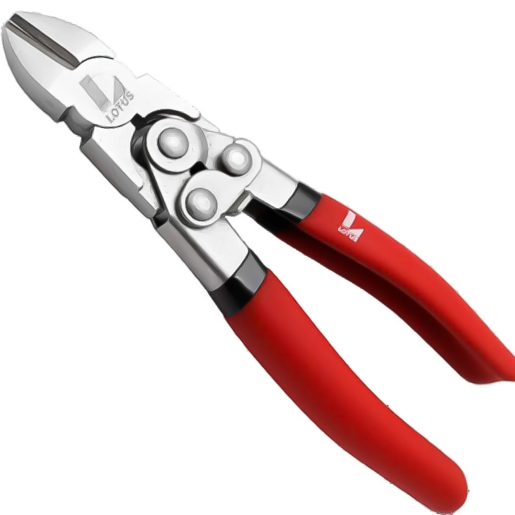 Imagem do Alicate Forca Junta Dupla Corte Diagonal Pro Cr V 6 5pol Aco Cromo Vanadio Resistente Profissional