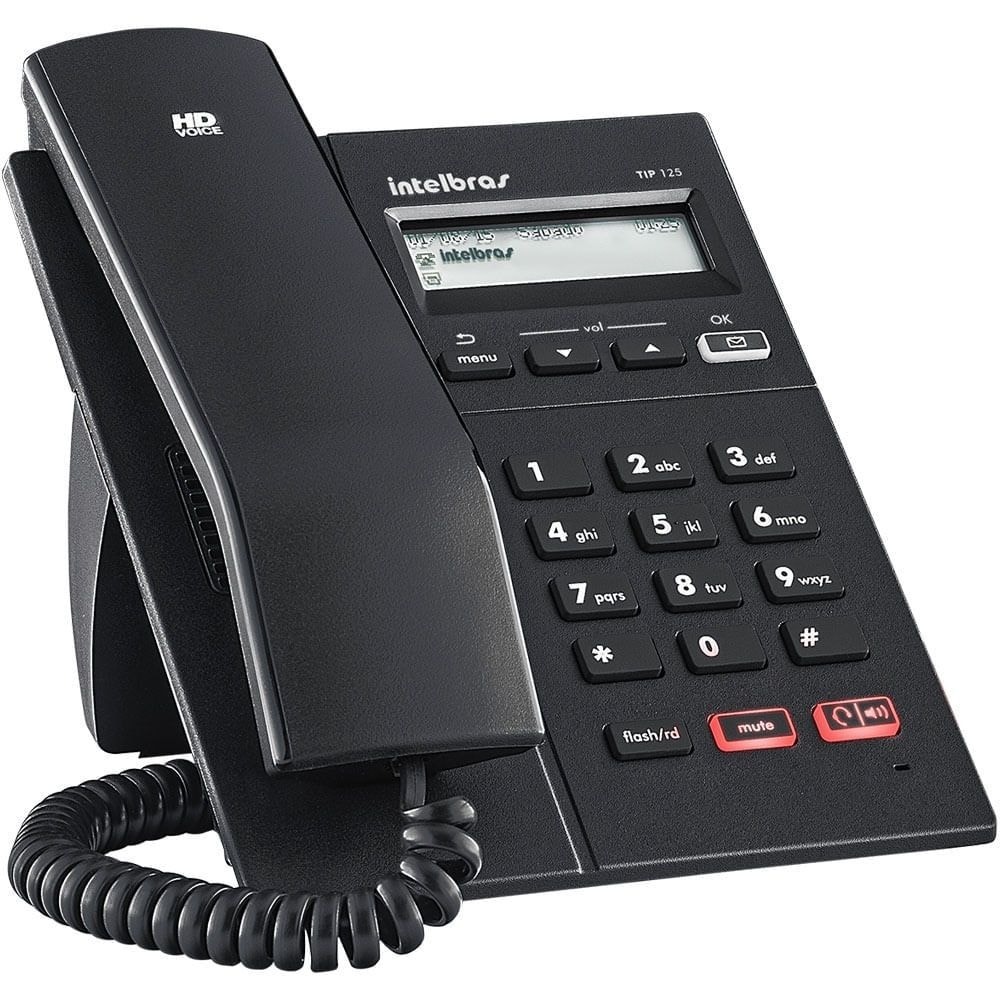 Imagem do Telefone Ip Tip 125i 4201251 Intelbras