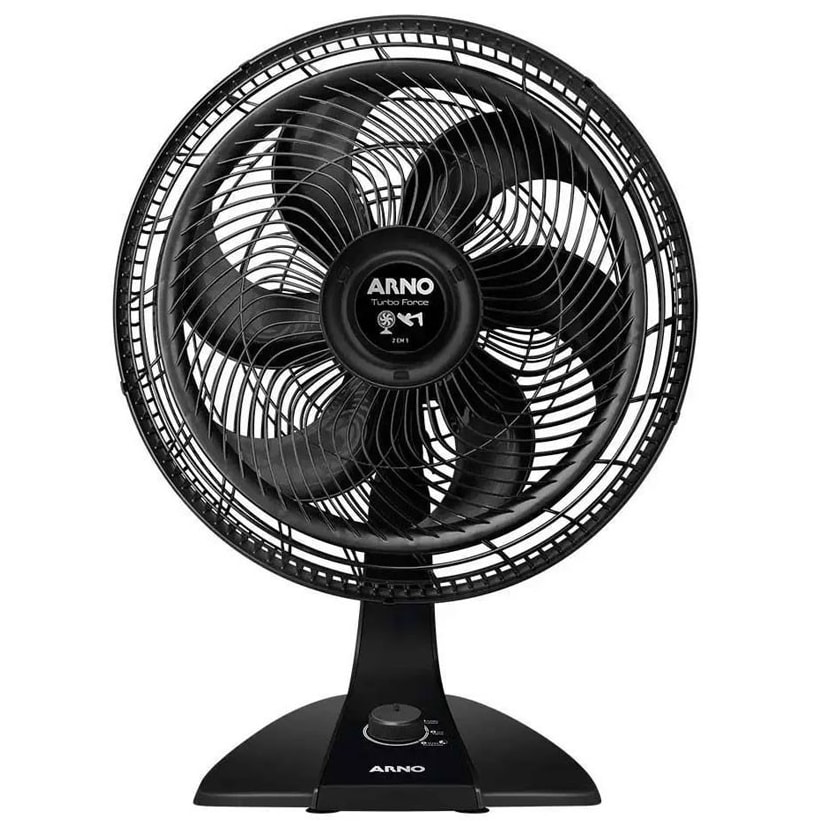 Imagem do Ventilador Turbo Force 2 Em 1 Mesa Parede 40cm Arno Vf42 Preto 220v