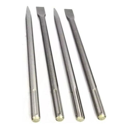 Imagem do Kit 2 Ponteiras E 2 Talhadeiras Sds Max 400mm Para Martelete