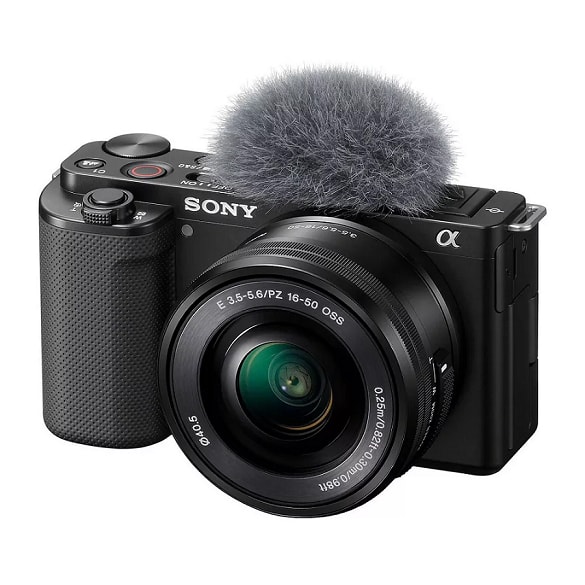 Imagem do Camera Mirrorless Sony Alpha Zv E10 Kit Lente 16 50mm F 3 5 5 6 Oss
