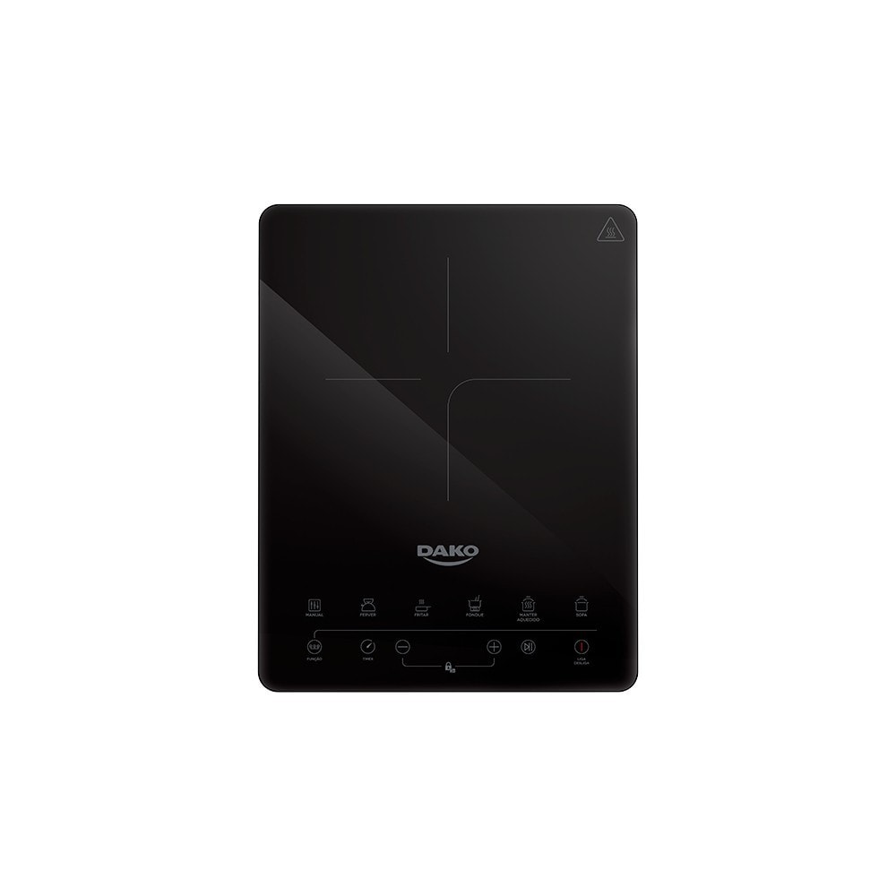 Imagem do Cooktop De Inducao Portatil 1 Boca Preto Dako 220v