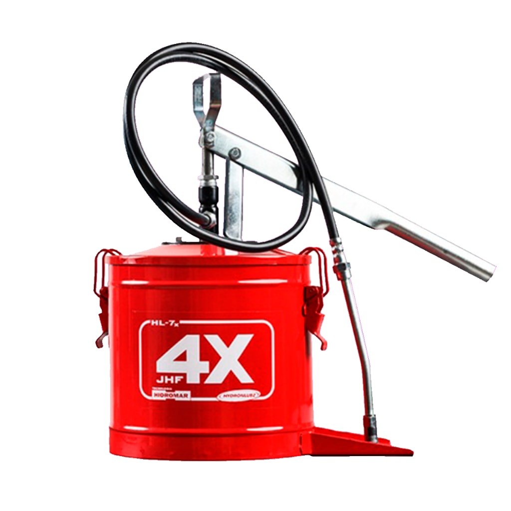 Imagem do Engraxadeira Bomba Manual De Graxa Hidromar Hydronlubz 7kg Hl 07