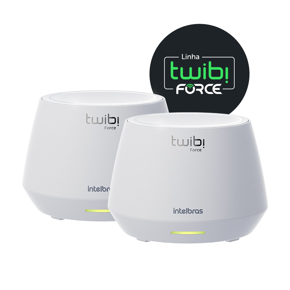 Imagem do Conjunto 2 Roteadores Mesh Intelbras Twibi Force Ax 1500
