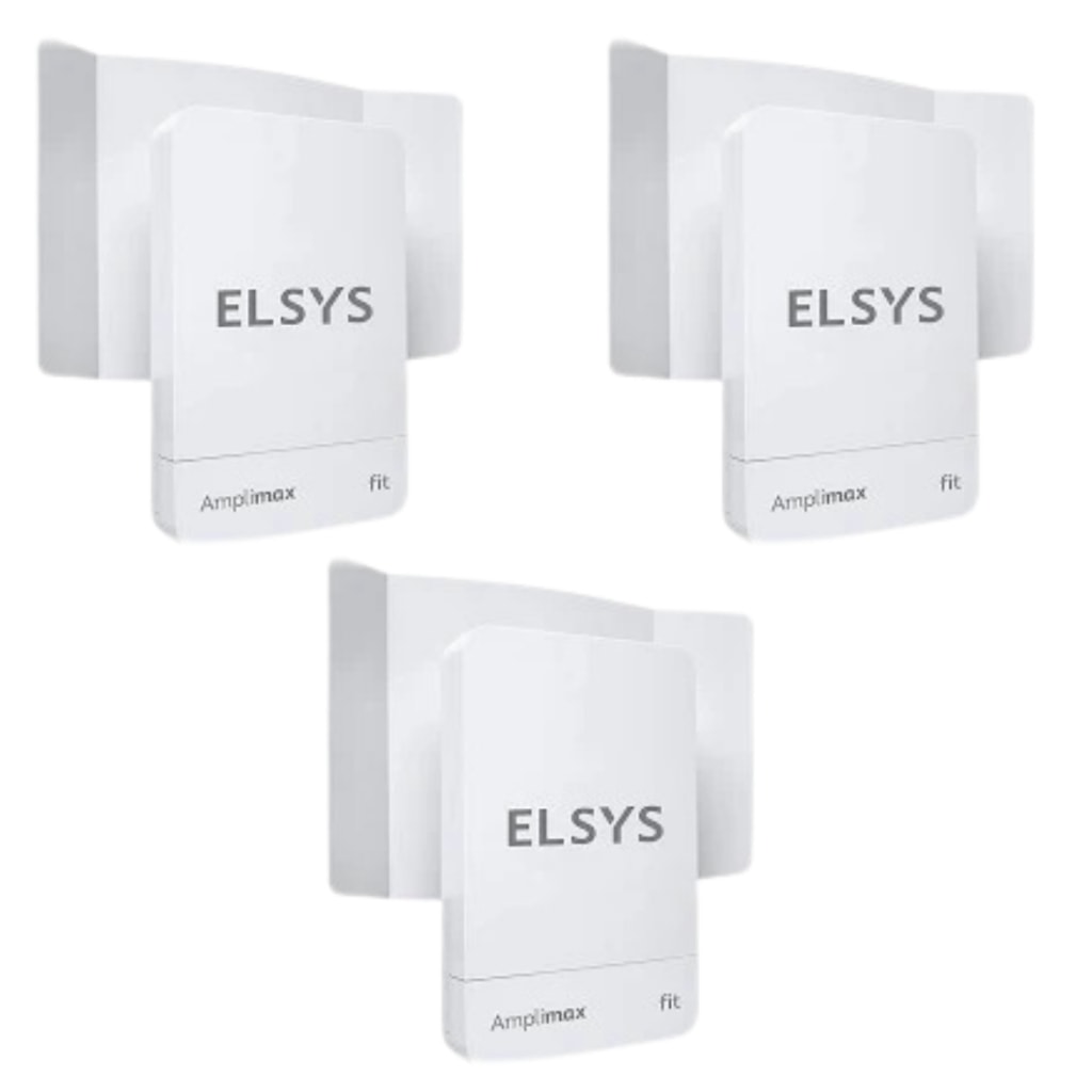 Imagem do Kit 3 Roteador Externo Amplimax Fit 4g Eprl18 Elsys