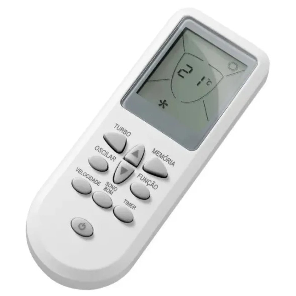 Imagem do Controle Remoto Para Ar Condicionado Consul Split Bem Estar