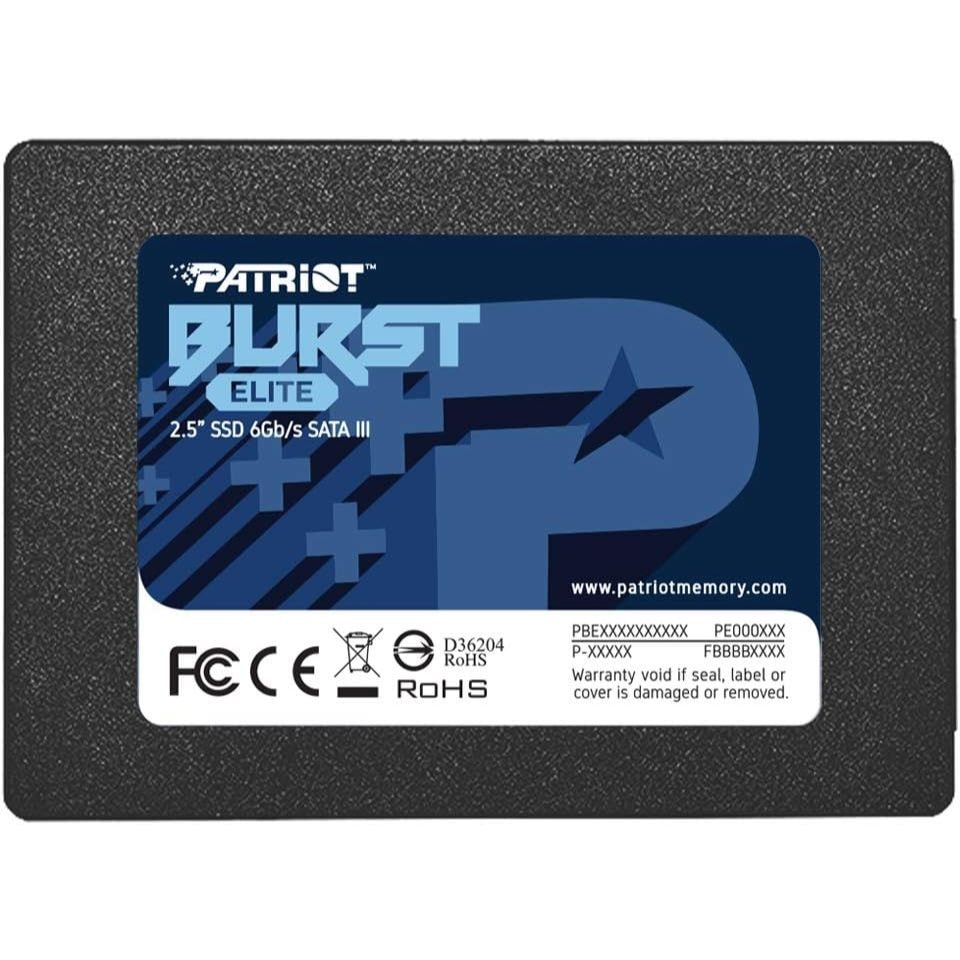 Imagem do Ssd 240gb Patriot Burst Elite Sata Iii Pbe240gs25ssdr