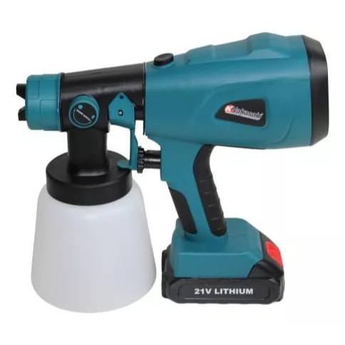 Imagem do Pistola De Pintura Pulverizador 2 Bateria 48v Pulverizadora Spray Profissional Multifuncoes Nk