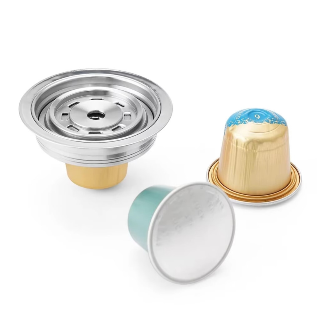 Imagem do Adaptador De Capsulas Nespresso Para Cafeteiras Vertuo Mibeacap Vertuo Pop E Vertuo Next