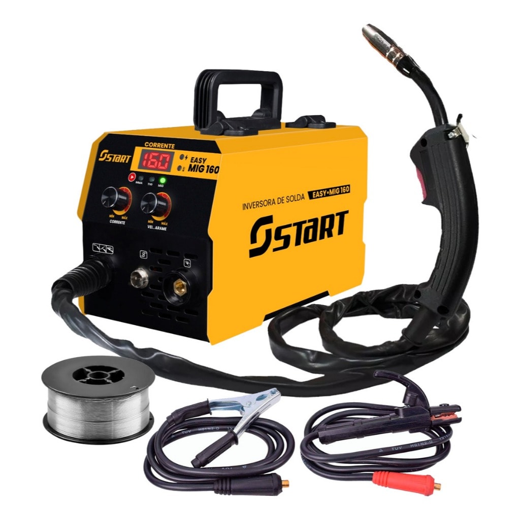 Imagem do Inversora Solda 160a 3 Em 1 Easymig Tig Lift Eletrodo Start