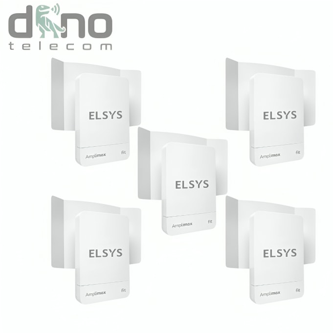 Imagem do Kit 5 Amplimax Fit 4g Internet Rural Elsys Eprl 18