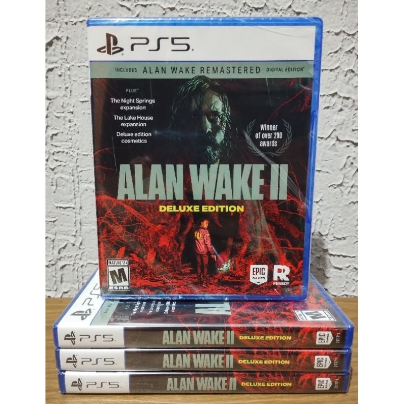 Imagem do Alan Wake 2 Deluxe Edition Ps5 Lacrado Fisico