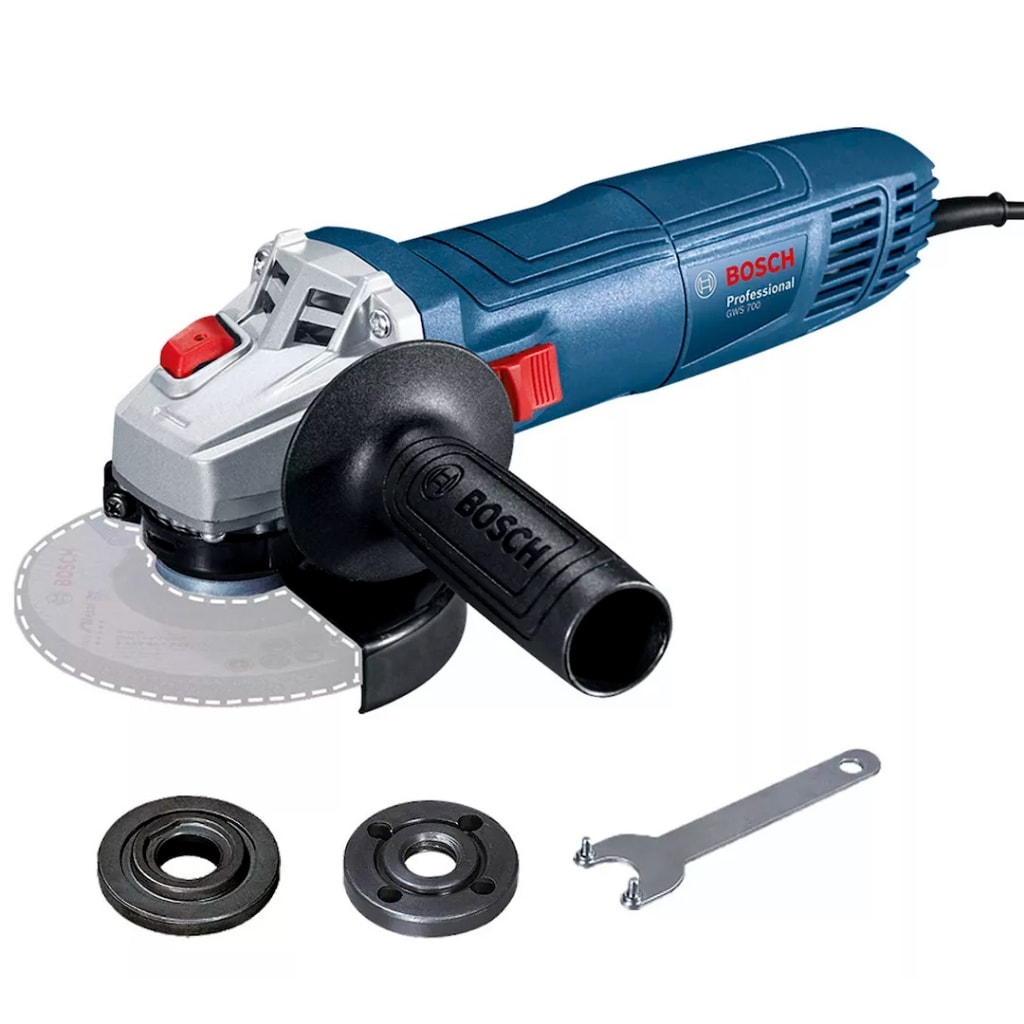 Imagem do Esmerilhadeira Angular Eletrica Bosch 4 1 2 710w Gws 700