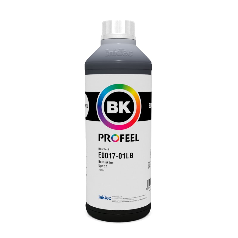 Imagem do Tinta Corante Inktec Profeel 01 Litro Compativel Epson L3110 L3250 L3150 L3210 L1250 T544 T664 L5190 L395 L5290