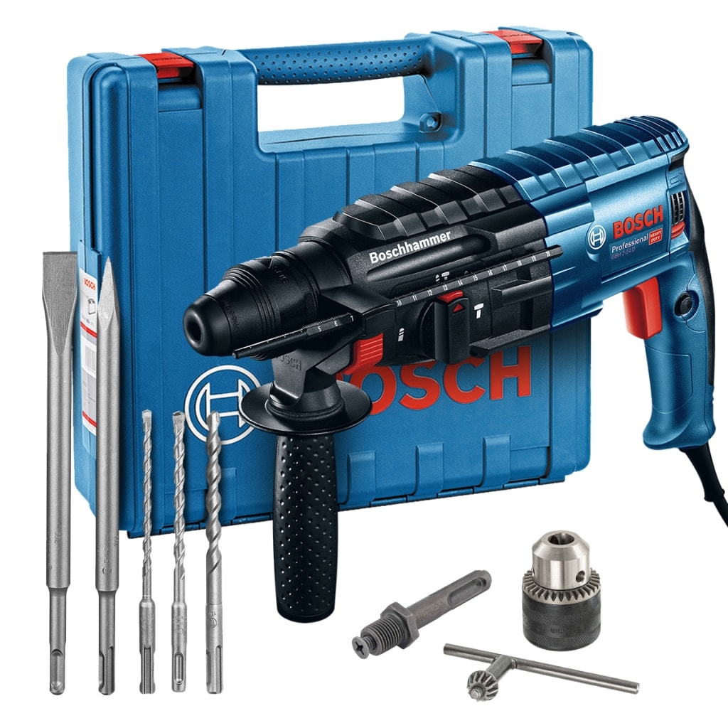Imagem do Martelete Bosch Gbh 2 24 D 820w Mandril E Acessorios