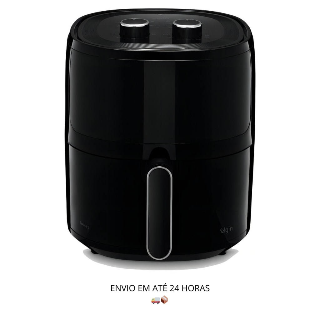 Imagem do Fritadeira Airfryer Elgin Start Fry 3 5 L 1400w Preta 110v