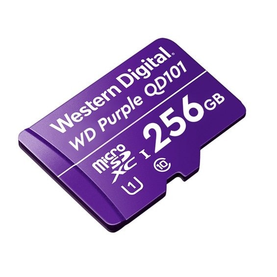 Imagem do Cartao De Memoria Micro Sd 256gb Wd Purple Western Digital