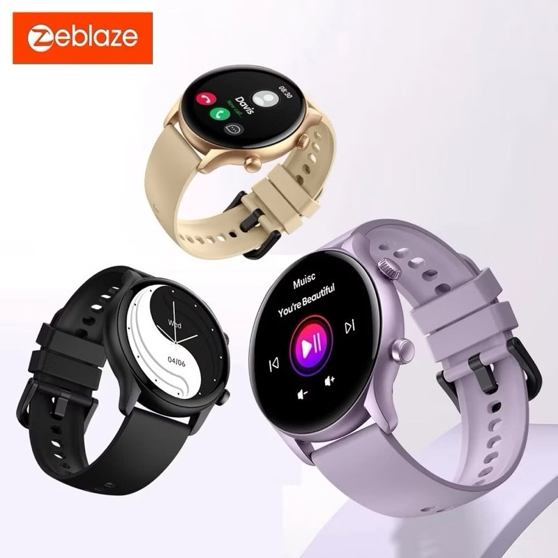 Imagem do Smartwatch Zeblaze Btalk 3 Plus Atende Ligacao Modo Sport Tela Hd 2 5d