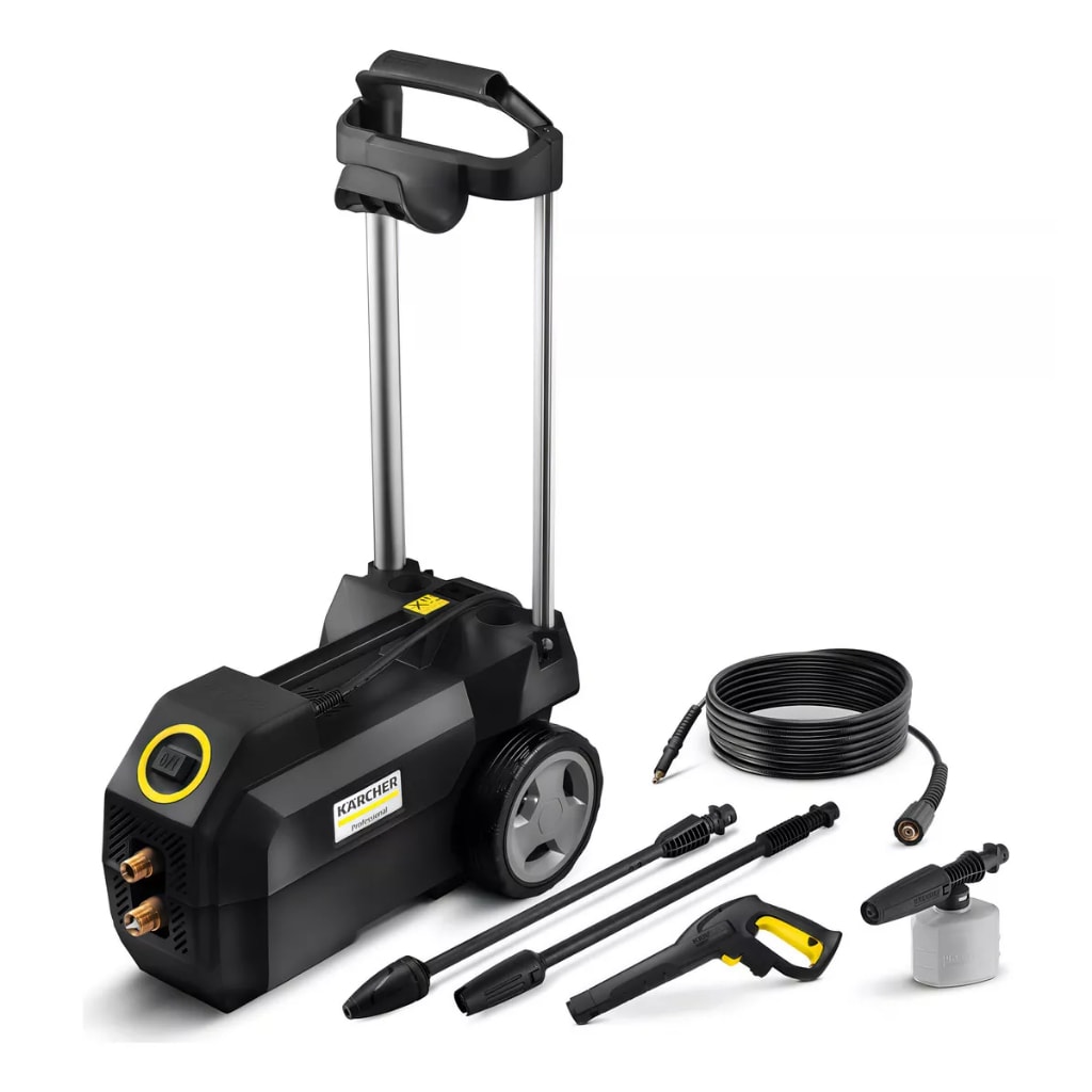 Imagem do Lavadora De Alta Pressao Profissional Karcher Hd 585 Profi Black 2000w 127v