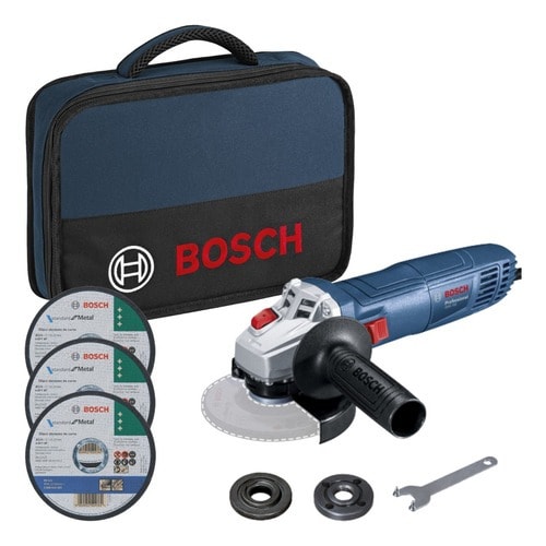 Imagem do Kit Esmerilhadeira Bosch Gws 700 710w 220v Bolsa 3 Discos