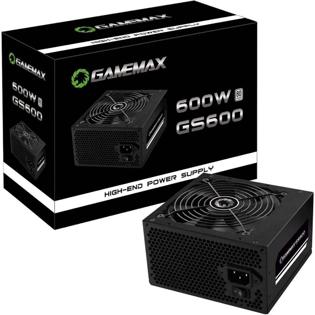 Imagem do Fonte Gamemax Gs600 600w 80 Plus White