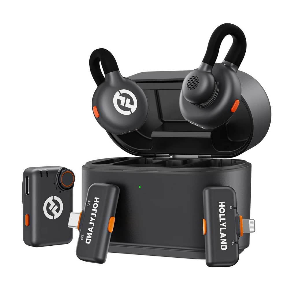 Imagem do Microfone Hollyland Lark M2s Duo Ultimate Combo