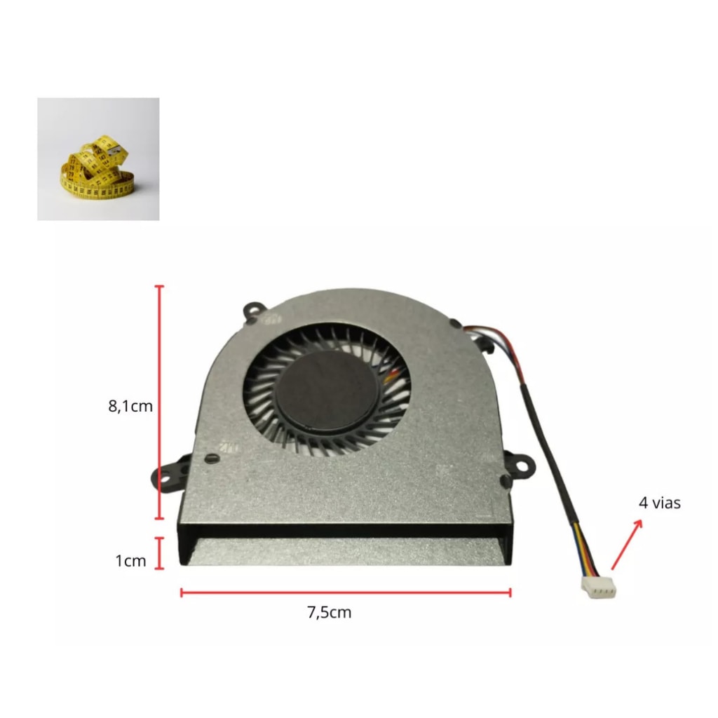 Imagem do Cooler Fan Compativel All In One Dell Inspiron 22 3275 3280
