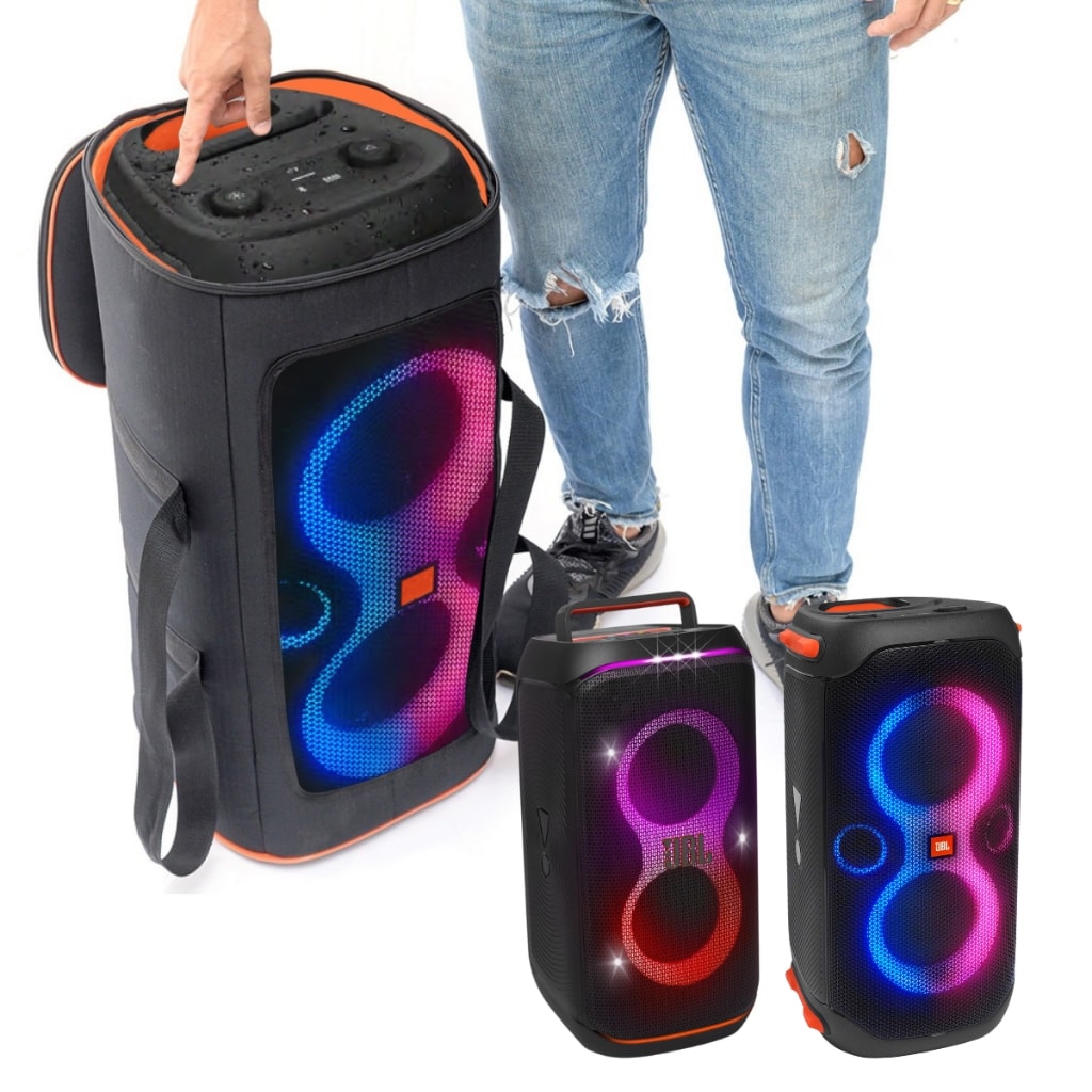 Imagem do Case Bolsa Bag Jbl Partybox Club 120 E Partybox 110 Resistente Acolchoada Impermeavel Com Tela