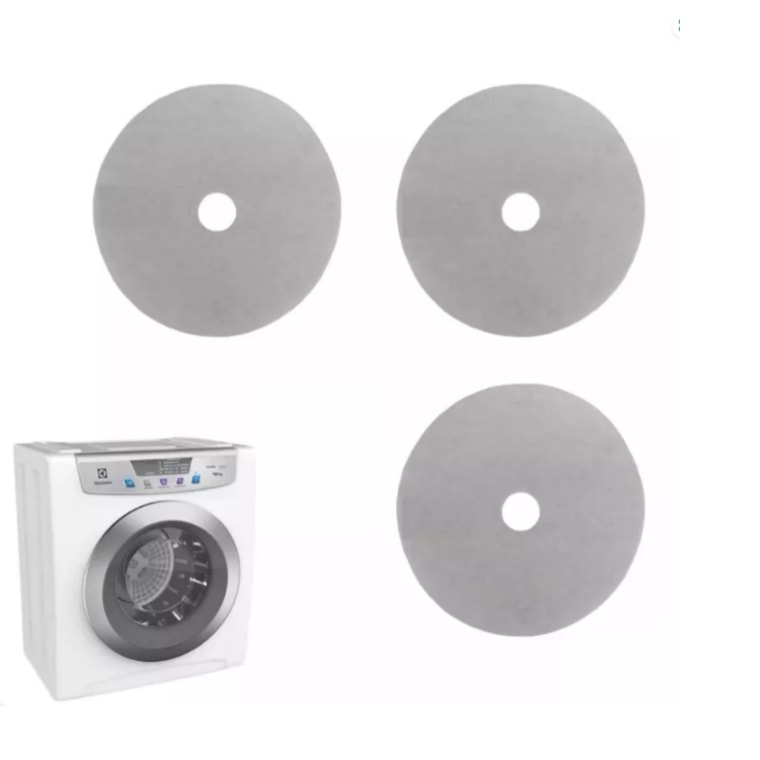 Imagem do Kit 3 Filtro Fiapos Secadora Svp10 Svp11 Electrolux Original