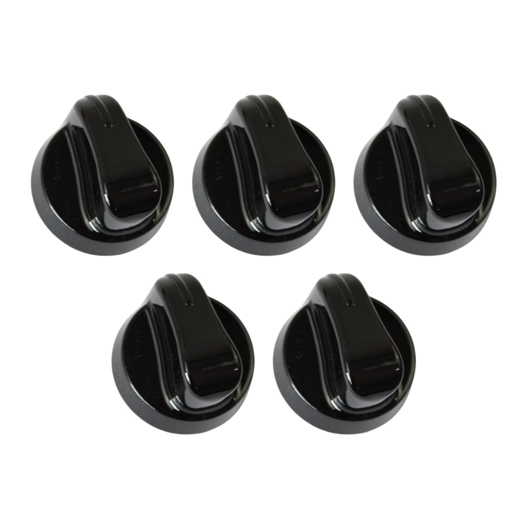 Imagem do 5 Botoes Para Fogao Atlas Monaco Top Glass 4 Bocas