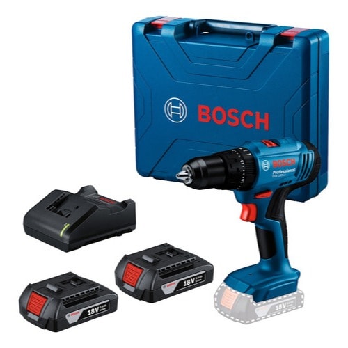 Imagem do Furadeira Parafusadeira Impacto Bosch Gsb 183 Li 2 Baterias 2ah Carregador Maleta