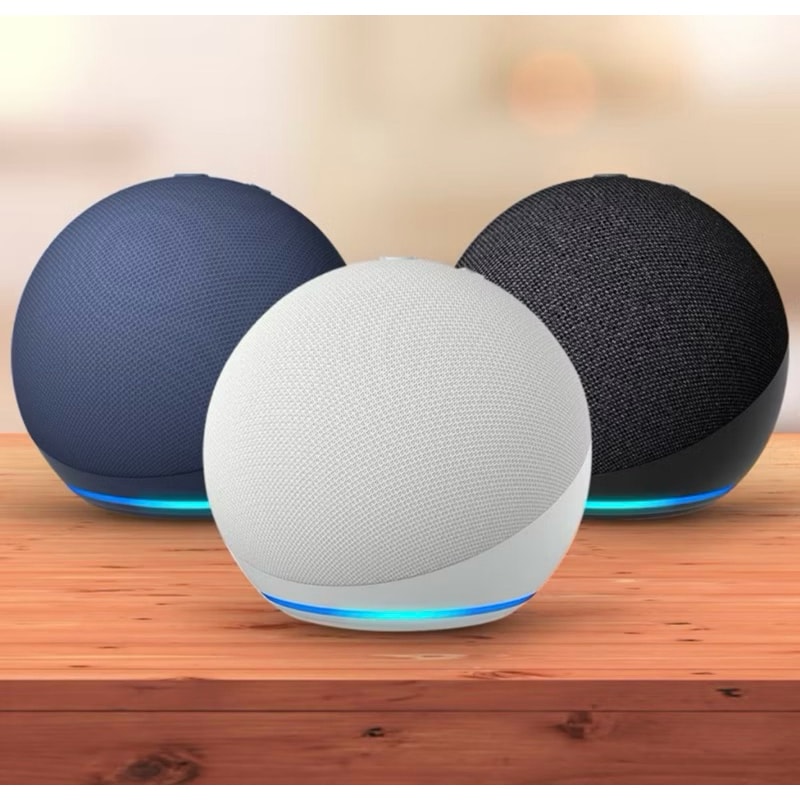 Imagem do Amazon Alexa Echo Dot 5 Preta Azul C2n6l4 Original Envio Imediato